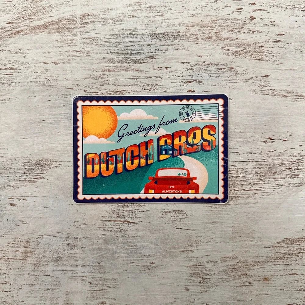 Road Trip DB Sticker